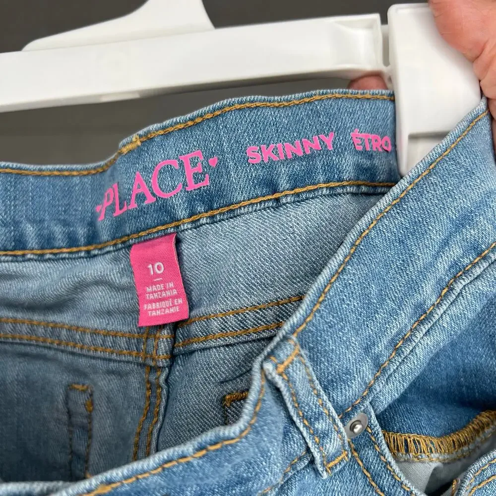 Children’s Place skinny retro jeans size 10